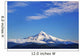 View Of Mount Hood From Larch Mountains Wall Mural