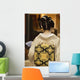 Geisha Showing Her Nape Make-Up And Obi Wall Mural