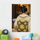 Geisha Showing Her Nape Make-Up And Obi Wall Mural