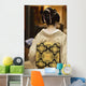 Geisha Showing Her Nape Make-Up And Obi Wall Mural