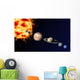 Solar System Wall Mural