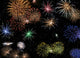 fireworks Wall Mural