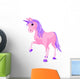 Pink Unicorn Wall Decal