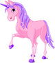 Pink Unicorn Wall Decal