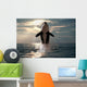 Killer Whale Jumping out of Water Wall Mural