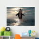Killer Whale Jumping out of Water Wall Mural