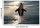Killer Whale Jumping out of Water Wall Mural