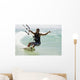 Woman Kitesurfing In Costa De La Luz Wall Mural