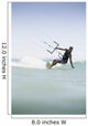 Woman Kitesurfing In Costa De La Luz Wall Mural