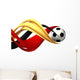 Germany Soccer Ball Wall Decal