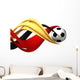 Germany Soccer Ball Wall Decal