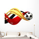 Germany Soccer Ball Wall Decal