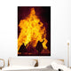 Silhouette Of Men Dressed As Norman Soldiers Wall Mural