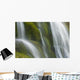Small Waterfall Over Mossy Stones In Gleann Enich Near Aviemore Wall Mural