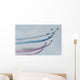 Red Arrows In Action At The Eastbourne Airshow, East Sussex, Uk Wall Mural