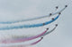 Red Arrows In Action At The Eastbourne Airshow, East Sussex, Uk Wall Mural
