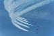 Red Arrows In Action At The Eastbourne Airshow, East Sussex, Uk Wall Mural