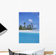 Lagoon, Aitutaki, Cook Islands Wall Mural