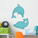 Dolphins Wall Mural