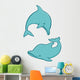 Dolphins Wall Mural