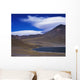 Chile, Atacama, Laguna Miscante, Landscape Wall Mural