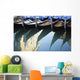 Gondola On Canal, Venice, Italy Wall Mural