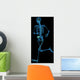 X-ray Skeleton Wall Mural