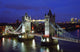 Cityscape, Tower Bridge And Skyline, London, Night, England Wall Mural
