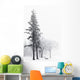 Ice Fog In Winter In Assiniboine Park Wall Mural