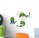 Kawaii Little Dragons Wall Decal