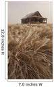 Old Abandoned Homestead In The Prairies Wall Mural