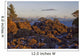 Rocky Coastline With Snow Wall Mural