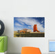 Old Farm Truck And Grain Elevator Wall Mural