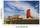 Old Farm Truck And Grain Elevator Wall Mural