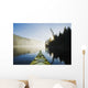 Front Of Kayak On Rushing River Wall Mural