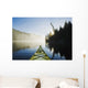 Front Of Kayak On Rushing River Wall Mural