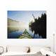 Front Of Kayak On Rushing River Wall Mural