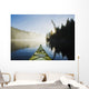 Front Of Kayak On Rushing River Wall Mural