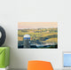 Farm Structure And Landscape Wall Mural