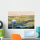 Farm Structure And Landscape Wall Mural