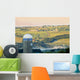 Farm Structure And Landscape Wall Mural