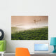 A Center Pivot Irrigation System Watering Potato Crop Wall Mural