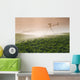 A Center Pivot Irrigation System Watering Potato Crop Wall Mural