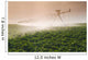 A Center Pivot Irrigation System Watering Potato Crop Wall Mural