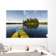 Kayak On Lake In Northwestern Ontario Wall Mural