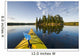 Kayak On Lake In Northwestern Ontario Wall Mural