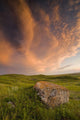 West Block Of Grasslands National Park Wall Mural