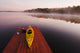 Kayak On Dock In Northwestern Ontario Wall Mural