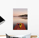 Kayak On Dock In Northwestern Ontario Wall Mural