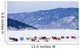 Ice Fishing Huts On Saguenay River Wall Mural